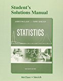 Book Student's Solutions Manual for Statistics free