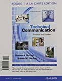 Book Technical Communication: Process And Product, Books A La Carte Plus Mywritinglab With Etext - Access Card Package (8th Edition) free