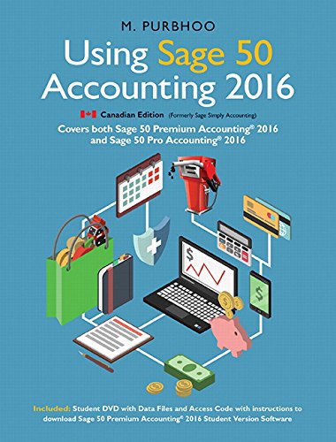 Book Using Sage 50, 2016 Version free