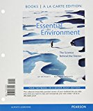 Book Essential Environment: The Science behind the Stories, Books a la Carte Edition and Modified Mastering Environmental Science with Pearson eText & ValuePack Access Card (5th Edition) free