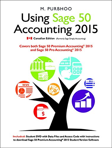Book Using Sage 50 Accounting 2015 free