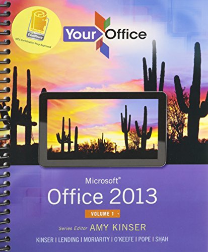 Book Your Office: Microsoft Office 2013, Vol. 1, Office 365 Home Premium Academic 180-Day Trial Spring 2015,  MyITLab with eText and Access Card free