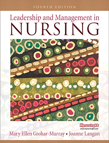 Book Leadership and Management in Nursing (2-downloads) free