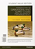 Book Introduction to Operations and Supply Chain Management, Student Value Edition Plus Mylab Operations Management with Pearson Etext -- Access Card Package free
