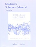 Book Student's Solutions Manual for College Algebra Enhanced with Graphing Utilities free
