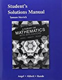 Book Student's Solutions Manual for A Survey of Mathematics with Applications free