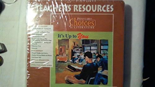 Book It's Up To You Teacher Resource Book: Choices In Literature, Copper (choices In Literature (copper Teacher's Guides)) free