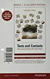 Book Texts And Contexts: Writing About Literature With Critical Theory -- Books A La Carte (7th Edition) free