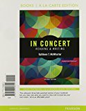 Book In Concert: An Integrated Approach to Reading and Writing, Books a la Carte Plus MySkillsLab with Pearson eText (2nd Edition) free