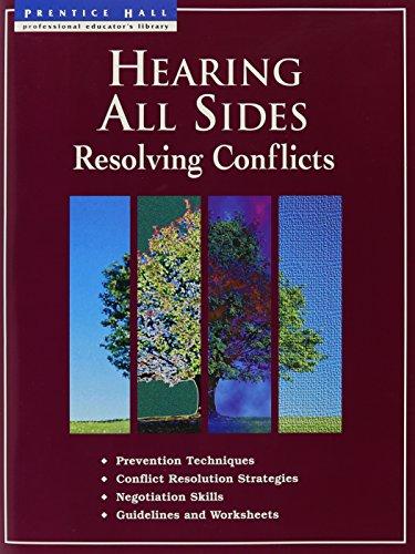Book Hearing all sides: Resolving conflicts (Prentice Hall professional educator's library) free