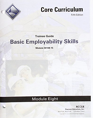 Book 00108-15 Basic Employability Skills Trainee Guide free
