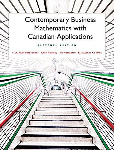Book Contemporary Business Mathematics with Canadian Ap free