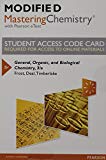 Book Modified Mastering Chemistry with Pearson eText -- Standalone Access Card -- for General, Organic, and Biological Chemistry (3rd Edition) free