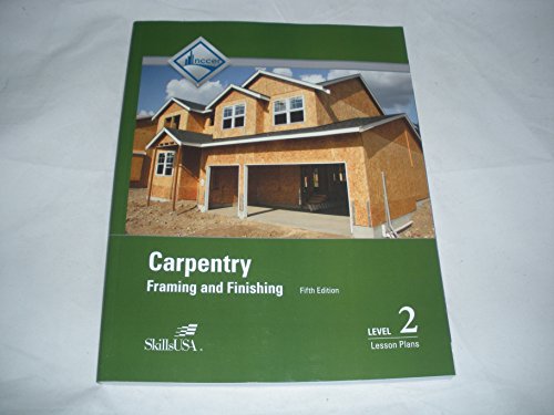 Book Lesson Plans for Carpentry Level 2, 5th Edition free