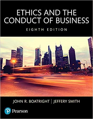 Book Ethics and the Conduct of Business (8th) free