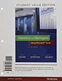 Book Statistics for Managers Using Microsoft Excel, Student Value Edition free