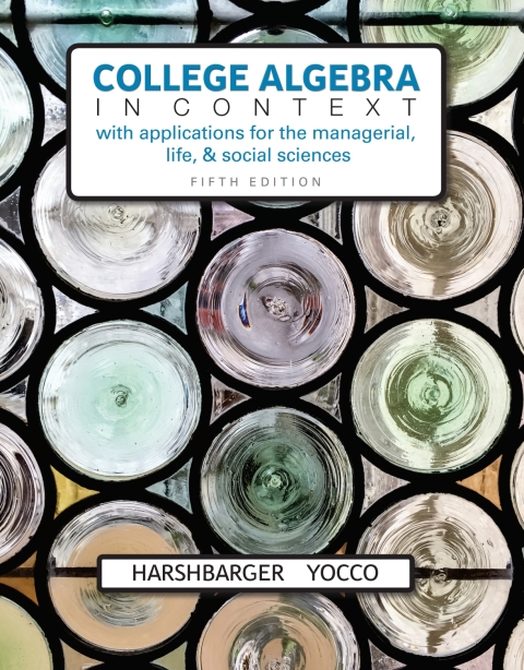 Book College Algebra in Context free