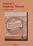 Book Student Solutions Manual for Introductory and Intermediate Algebra for College Students (Blitzer Developmental Algebra) free