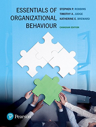 Book Essentials of Organizational Behaviour, First Cana free
