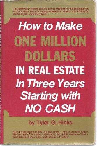 Book How to Make One Million Dollars in Real Estate in 3 Years Starting with No Cash, 1978 free