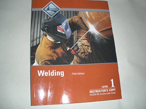 Book Instructor's Copy of Trainee Guide for Welding Level 1, 5th Edition free