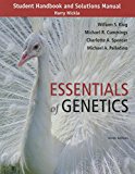 Book Study Guide and Solutions Manual for Essentials of Genetics free
