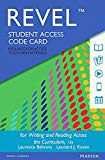 Book Revel for Writing and Reading Across the Curriculum -- Access Card free