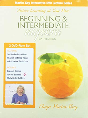 Book Interactive DVD Lecture Series for Beginning & Intermediate Algebra (Martin-gay Interactive Dvd Lecture) free