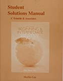 Book Student Solutions Manual for Beginning & Intermediate Algebra free