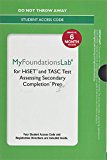Book Myfoundationslab Without Pearson Etext For Hiset And Tasc Prep--standalone Access Card--6 Months Format: Printedaccesscode free