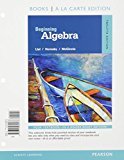 Book Beginning Algebra, Books a la Carte Edition, Plus MyLab Math -- Access Card Package, 12/e free