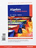 Book Algebra for College Students a la Carte -- Access Card Package free