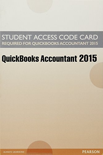 Book Access Card for Intuit QuickBooks 2015 free