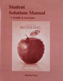 Book Student Solutions Manual for Beginning Algebra free