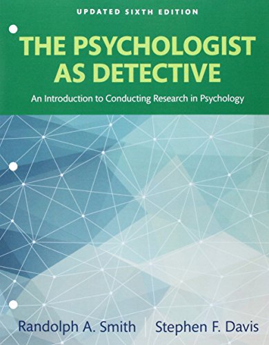 Book Revel for The Psychologist as Detective: An Introduction to Conducting Research in Psychology Books a la Carte Edition Plus Revel -- Access Card Package free