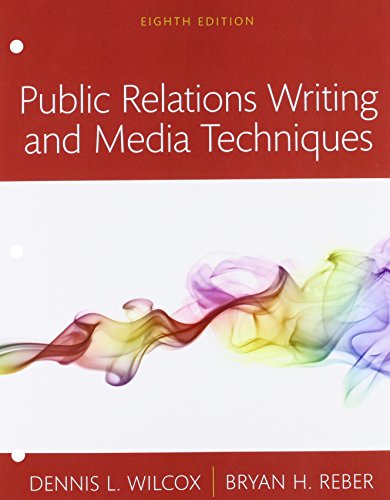 Book Revel For Public Relations Writing And Media Techniques Books A La Carte Edition Plus Revel -- Access Card Package free