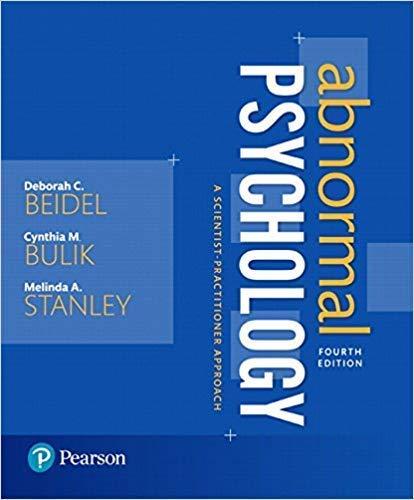Book Abnormal Psychology: A Scientist-Practitioner Approach -- Books a la Carte (4th Edition) free