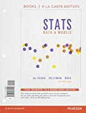 Book Stats: Data and Models, Books a la Carte Edition Plus NEW MyLab Statistics with Pearson eText -- Access Card Package free
