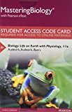 Book Mastering Biology with Pearson eText -- Standalone Access Card -- for Biology: Life on Earth with Physiology (11th Edition) free