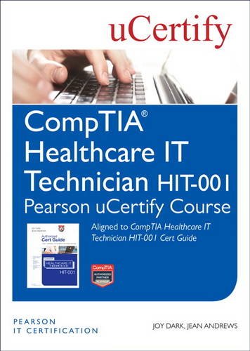 Book CompTIA Healthcare IT Technician HIT-001 Pearson uCertify Course Student Access Card free