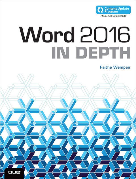 Book Word 2016 In Depth (includes Content Update Program) free