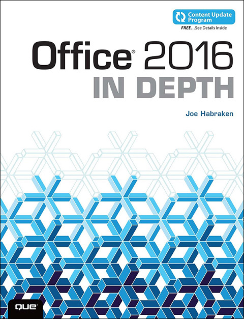 Book Office 2016 In Depth (includes Content Update Program) free