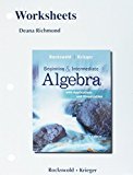 Book Worksheets for Beginning and Intermediate Algebra with Applications & Visualization MML Update Plus MyLab Math Student Access Kit (4th Edition) free