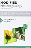 Book Modified Mastering Biology with Pearson eText -- Standalone Access Card -- for Biology: The Core (2nd Edition) free