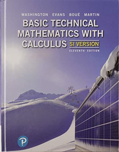 Book Basic Technical Mathematics with Calculus, SI Version free