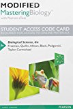 Book Modified Mastering Biology with Pearson eText -- Standalone Access Card -- for Biological Science (6th Edition) free