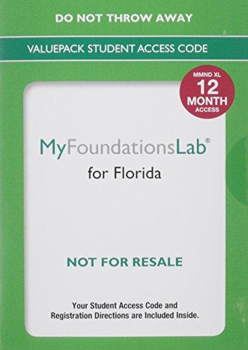 Book MyLab Foundational Skills for Florida - Valuepack 12 months free