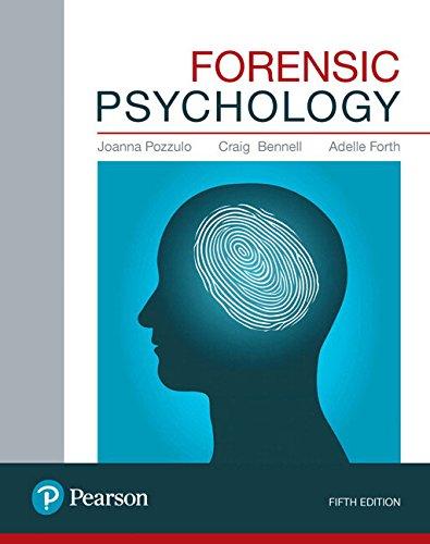 Book Forensic Psychology free