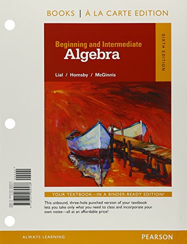 Book Beginning & Intermediate Algebra with Integrated Review Books a la Carte Edition Plus MyLab Math free