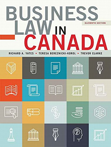 Book Business Law in Canada, Eleventh Canadian Edition, Loose Leaf Version (11th Edition) free